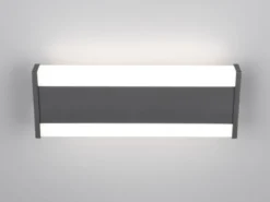 LED Außenwandleuchte DAWSON Up and Down Lichteffekt, Anthrazit Breite 30cm