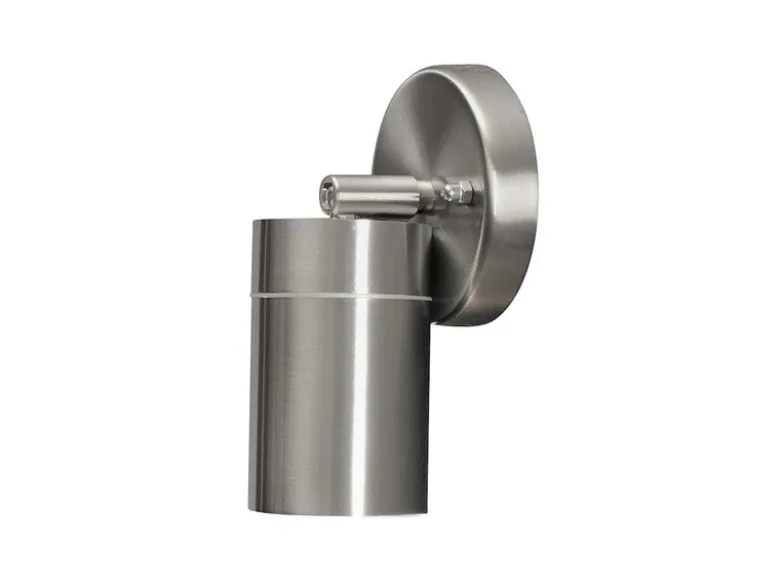 LED Außenwandleuchte Downlight schwenkbar, Höhe 15cm, Edelstahl