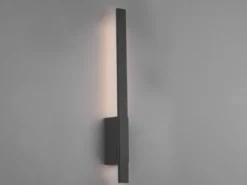 LED Außenwandleuchte 2er Set in Anthrazit - indirekte Wandbeleuchtung