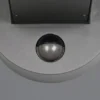 LED Außenwandleuchte Holzoptik mit Bewegungsmelder, Höhe 24cm