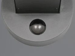 LED Außenwandleuchte Holzoptik mit Bewegungsmelder, Höhe 24cm