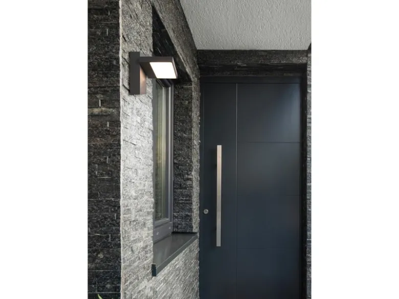 LED Außenwandleuchte HORTON Downlight schwenkbar in Anthrazit