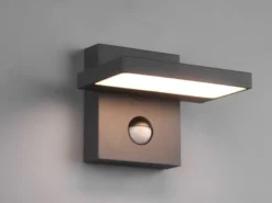 LED Außenwandleuchte HORTON schwenkbar mit Bewegungsmelder