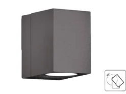 LED Außenwandleuchten Anthrazit, 320° schwenkbar - 2er Set Außenbeleuchtung Haus