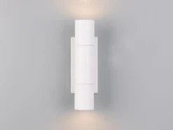 LED Außenwandleuchte Up and Down Weiß, Höhe 23cm