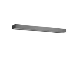 LED Badezimmer Wandleuchte ROCCO Schwarz - Up-Down Spiegelleuchte, Breite 60cm