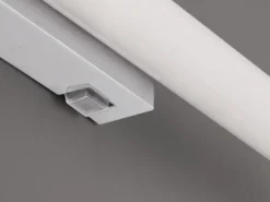 LED Bad Wandleuchte MATTIMO mit Schalter Chrom - Spiegelleuchte, Breite 80cm