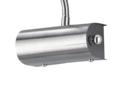 LED Bilderleuchte im 2er Set in Silber matt mit Flexarm & Drehdimmer