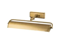 LED Bilderleuchte in Altmessing, verstellbar, Breite 44,5cm