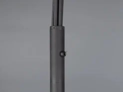 LED Bogenlampe Schwarz 5flammig dimmbar, 200cm groß