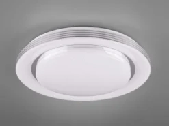 LED Deckenleuchte ATRIA Fernbedienung dimmbar Sternenhimmel Weiß, Ø 58cm