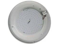 LED-Deckenleuchte Deckenschale rund, Ø 25cm Opalglas matt, Nurglasleuchte