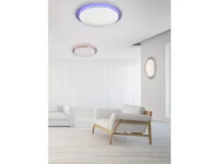 LED Deckenleuchte Fernbedienung dimmbar Sternenhimmel Farbwechsel, Ø 72cm