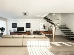 LED Deckenleuchte HOLY Schwarz, dimmbar & Tageslicht, Ø 68cm