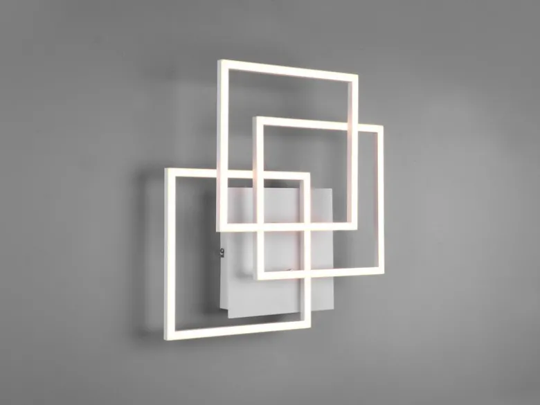 LED Deckenleuchte MOBILE Weiß dimmbar Nachtlicht Lichtfarbe einstellbar, B: 42cm