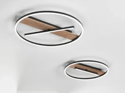 LED Deckenleuchte und Wandleuchte AZIMUTH 3 Lichtfarben einstellbar, Ø 40cm