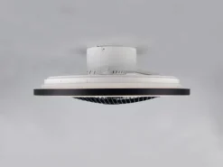 LED Deckenleuchte VARPULA mit Ventilator, Tageslicht und Fernbedienung Ø 55cm