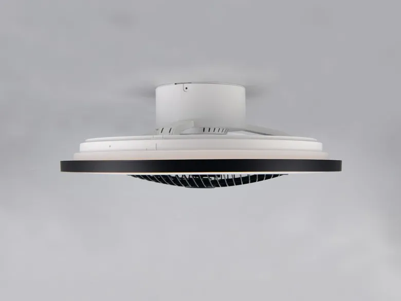 LED Deckenleuchte VARPULA mit Ventilator, Tageslicht und Fernbedienung Ø 55cm
