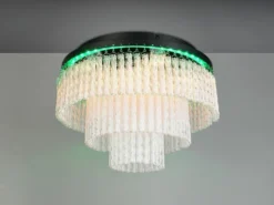 LED Deckenleuchte VONO mit Fernbedienung, RGB & 3 Lichttemperaturen, Ø 40cm