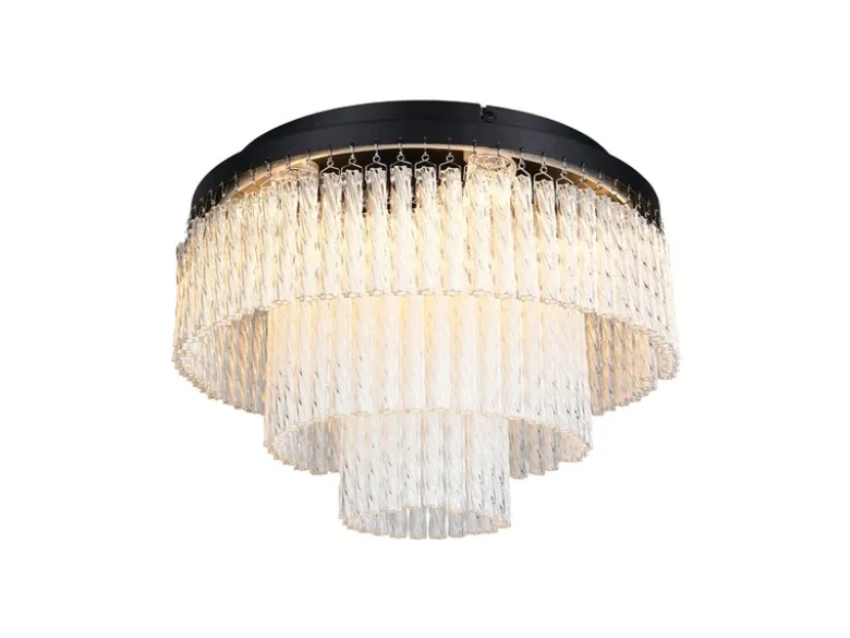 LED Deckenleuchte VONO mit Fernbedienung, RGB & 3 Lichttemperaturen, Ø 40cm