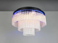 LED Deckenleuchte VONO mit Fernbedienung, RGB & 3 Lichttemperaturen, Ø 40cm