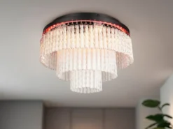 LED Deckenleuchte VONO mit Fernbedienung, RGB & 3 Lichttemperaturen, Ø 40cm