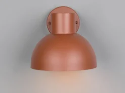 LED Downlight Außenwandleuchte Retro Style Apricot, Ø 20cm