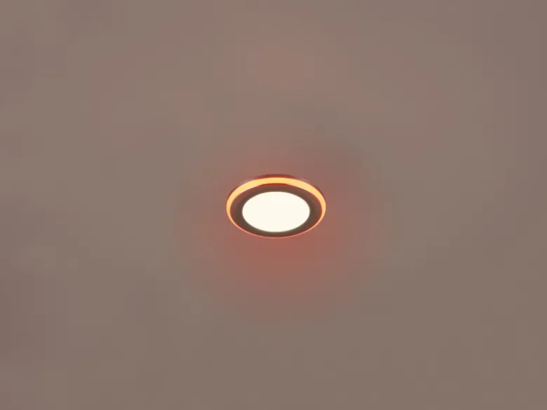 LED Einbaustrahler ARGUS Chrom mit Fernbedienung dimmbar & RGBW, Ø 8cm