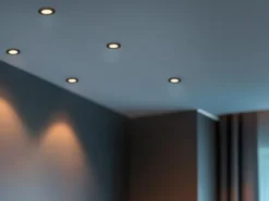 LED Einbaustrahler HIMAL 3er Set, dimmbar, 2 Lichtfarben für Badezimmer, Ø 8,5cm