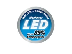 LED-Erdspießstrahler Gartenstrahler MONZA 107cm Aluminium, schwenkbar, 3W, IP44
