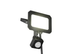 LED Flutlichtstrahler FUNCHAL 20W mit Bewegungsmelder, IP44, Breite 12cm
