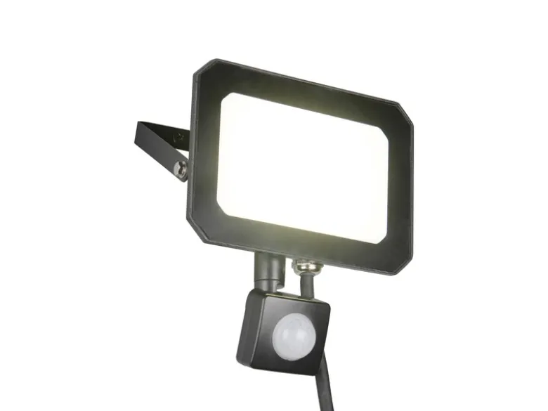 LED Flutlichtstrahler mit Bewegungsmelder 30W, IP44, mit Anschlussbox