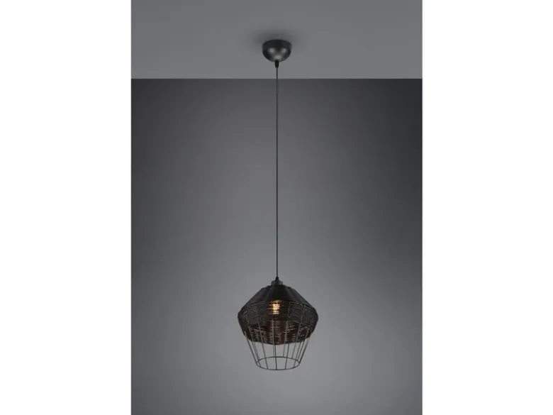 LED Gothic Pendelleuchte Dark Romantic Schwarz Dunkelromantik