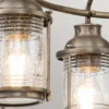 LED Industrial Pendelleuchte für Innen & Außen, Bronze Ø66cm