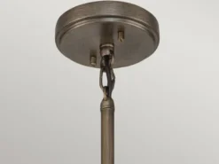 LED Industrial Pendelleuchte für Innen & Außen, Bronze Ø66cm
