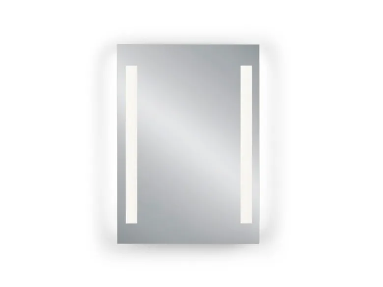 LED Lichtspiegel Bad Wandspiegel LINA rechteckig 50x70cm