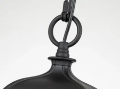 LED Outdoor Hängelampe Kettenlaterne Landhausstil, max. Höhe 141cm