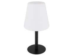 LED Outdoor Solar Tischleuchte mit RGB Farbwechsel, Höhe 30cm