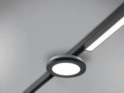 LED Panel Schwarz Breite 50,5cm für 2-Phasen Schienensystem DUOline