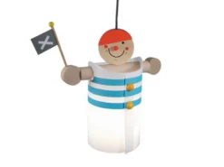 LED Pendellampe für kleine Abenteurer, Kinderzimmerleuchte LAMPENPIRAT