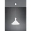 LED Pendelleuchte 1-flammig Metall Lampenschirm Weiß, Ø 35cm