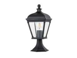 LED Sockelleuchte Garten Laterne im Landhausstil, Höhe 39,5cm