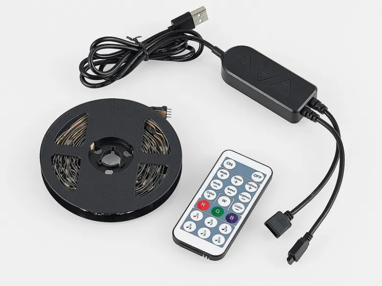LED Streifen SCREEN mit Fernbedienung, RGB & Sound Control - 300cm