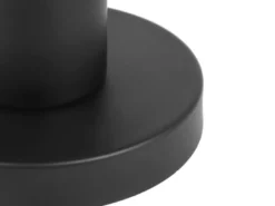 LED Tischleuchte mit Gitter Lampenschirm Schwarz, Höhe 28cm