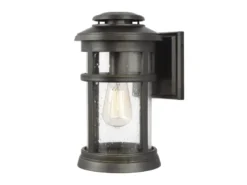 LED Ultra Wetter & Salzluft resistente Außen Laterne, Bronze Höhe 33cm
