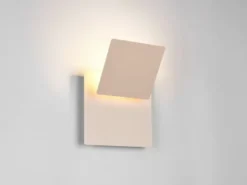 LED Wandleuchte MIO Beige verstellbar für indirekte Beleuchtung, Höhe 18cm