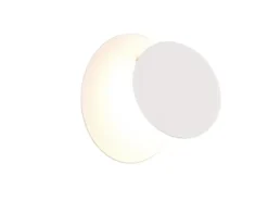 LED Wandleuchte MIO Weiß verstellbar für indirekte Beleuchtung, Ø 18cm