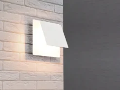 LED Wandleuchte MIO Weiß verstellbar für indirekte Beleuchtung, Höhe 18cm
