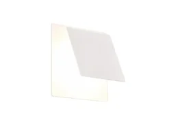 LED Wandleuchte MIO Weiß verstellbar für indirekte Beleuchtung, Höhe 18cm