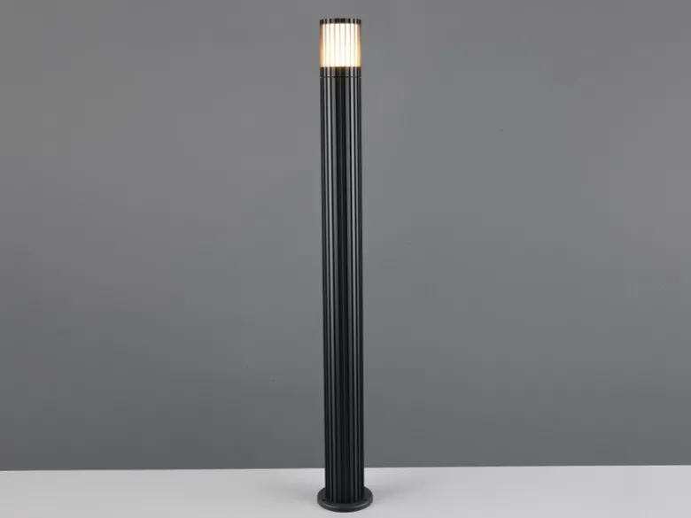 LED Wegeleuchte Aluminium Anthrazit, für Reihenschaltung geeignet, Höhe 100cm